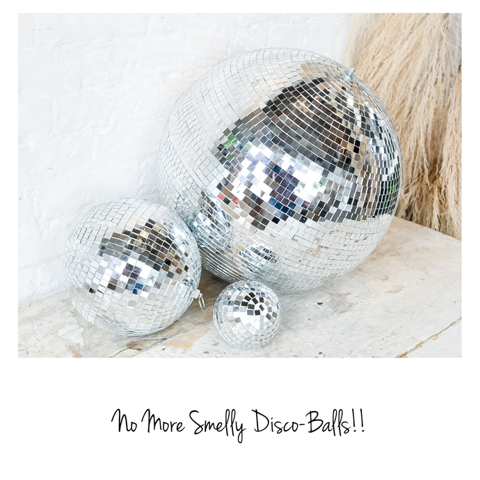 Say no to smelly disco balls